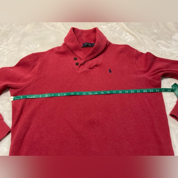 ✨3/$20✨ Polo by Ralph Lauren Ribbed Knit Pullover Sweater Large - Picture 5 of 6